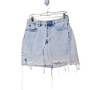 &Denim mini skirt size 10